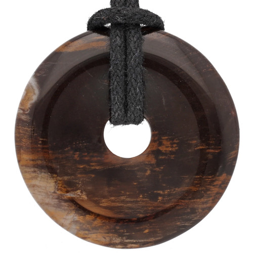 Pendentif donut pierre de - pierre,