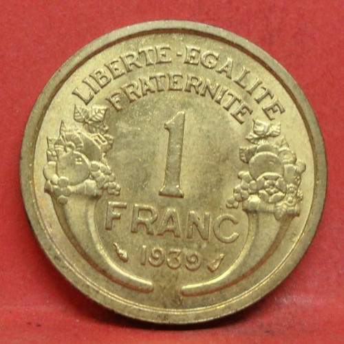 Pièce franc morlon 1939 - 1,