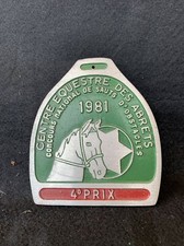 CHEVAUX PLAQUE CONCOURS