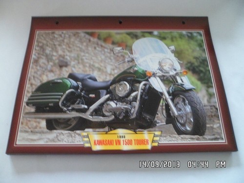 Carte fiche moto kawasaki - fiche, vn
