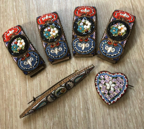 Lot bijoux anciens micro - lot,