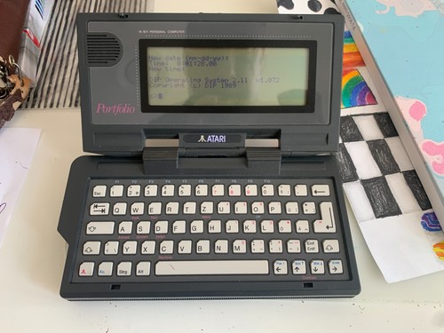 Atari portfolio hpc 004 - atari, hpc-004