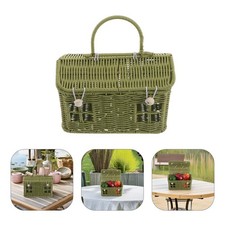  Panier Picnic Tressé De