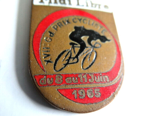 Porte clés émaillé vélo - clés,