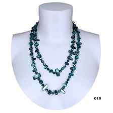 Collier Vert Mer En Cristal