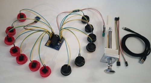Virtual pinball kit usb - virtual,