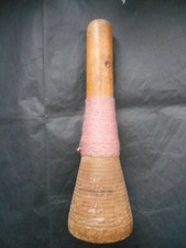 Ancienne bobine tissage bois - tissage,