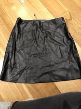 Jupe décontractée en cuir