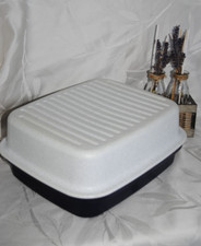 ?TUPPERWARE Boite à pain Biscotte Viande Gateau Ancien Vintage TTBE