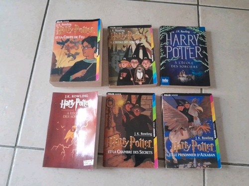 Lot livres harry potter - de,