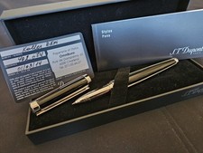 Stylo ROLLER Dupont DEFI Laque Noire Ref: 402 674 FULL SET (Cartier,Dunhill