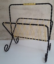 Porte revues disques vintage