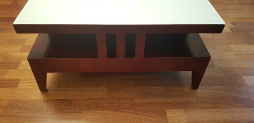 Table basse acajou avec - table, en