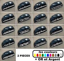 2x Stickers autocollant