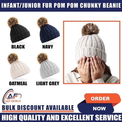 Beechfield beanie pompon - beanie,