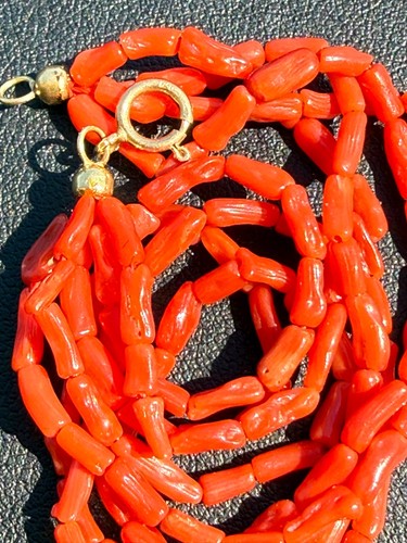 Bracelet corail rouge 18k - bracelet,