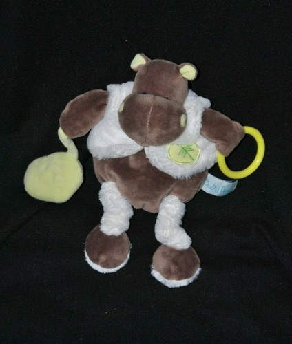 Peluche doudou hippopotame