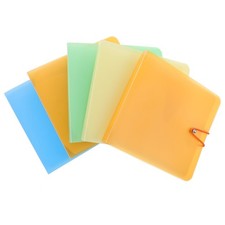  5 Pcs Classeur Pour Cd Pochette Transport Cas De DVD Sac Rangement