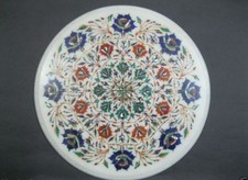 18 " Marbre Rond Nappe