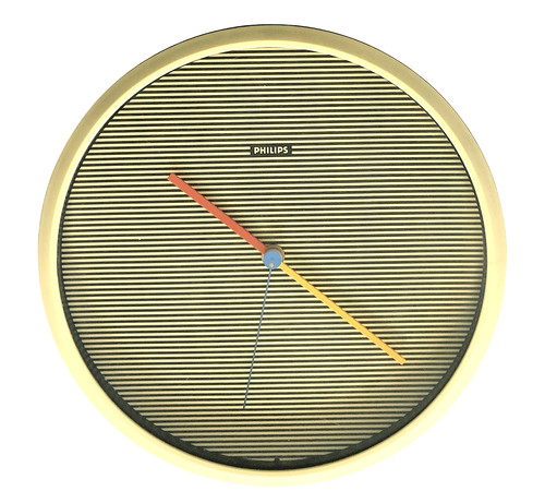 Wall clock 1980s - wall, philips