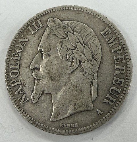 1867 francs napoleon iii - 1867,