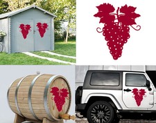 Racine De Raisin, Autocollant En Vinyle Version IIB