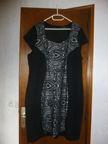 Robe noir grande taille - taille, so