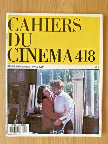 Cahiers cinéma 418 - 418, *