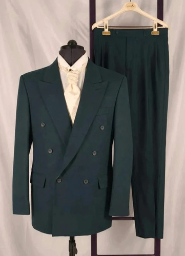 Costume homme croisé - costume, bleu