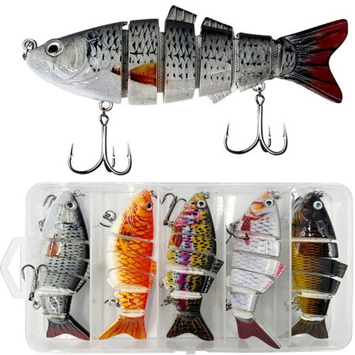5pcs leurre pêcheavec - de,