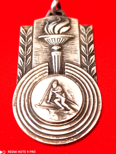 Médaille olympique ancienne - mÉdaille,