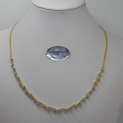 Collier double fil - collier, en