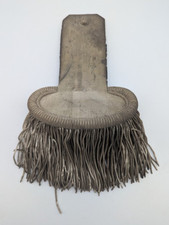 Epaulette militaire argenté