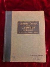 2 catalogues Appareillage