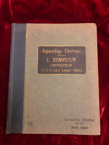 Catalogues appareillage - 2,