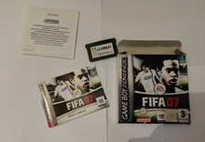 Nintendo Game Boy Advance GBA FIFA Football 2007 PAL