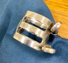 Ligature clarinette bois pierre argent