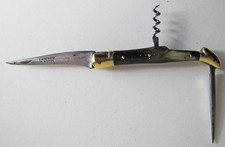 THIBAUD À MENDE, Couteau Laguiole  3 pièces. Ancien.