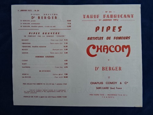Tarif vente sale - de, /