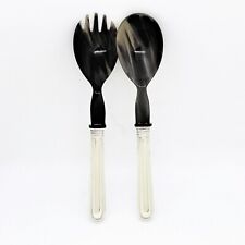 Couple Salade Argent Et Corne - Cesa 1882 Style Anglais