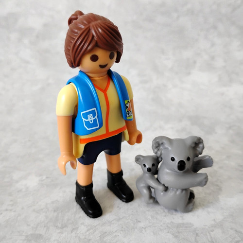 Playmobil zoo worker - worker, w/