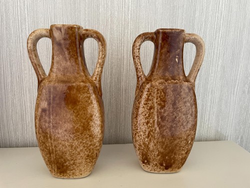 Paire vases céramique - vases,