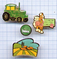Lot pin agriculture - lot, pin's
