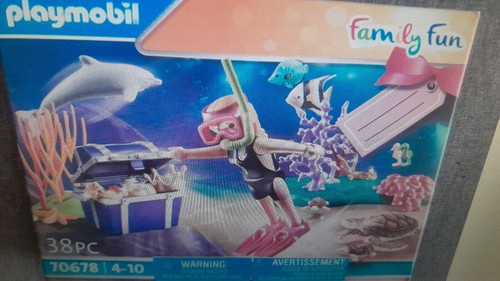 Playmobil 70678 plongeuse sous