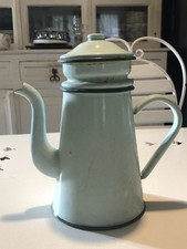 ANCIENNE CAFETIÈRE ÉMAILLÉE
