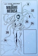 Spidey 1 Medusa illustration originale Jean-Yves Mitton Éditions Lug 1979 Marvel