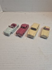 4 Vintage Dinky Toy Cars Simca