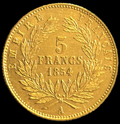 Francs 1854 a petit - a,
