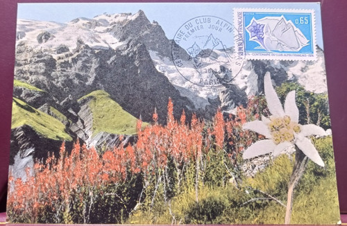 Carte postale premier jour - postale,