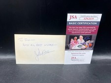 John Dean Autographe Signé